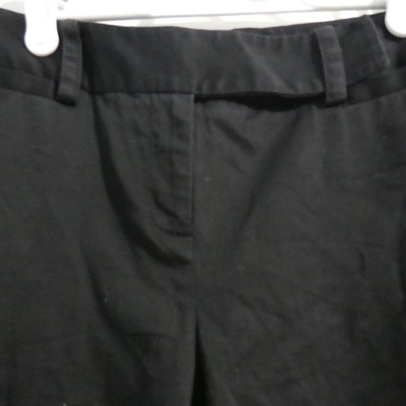 STYLE & CO PETITE Stretch | 6P | Casual Black Pants With Zip Bottom Sides | NWOT - Picture 4 of 16